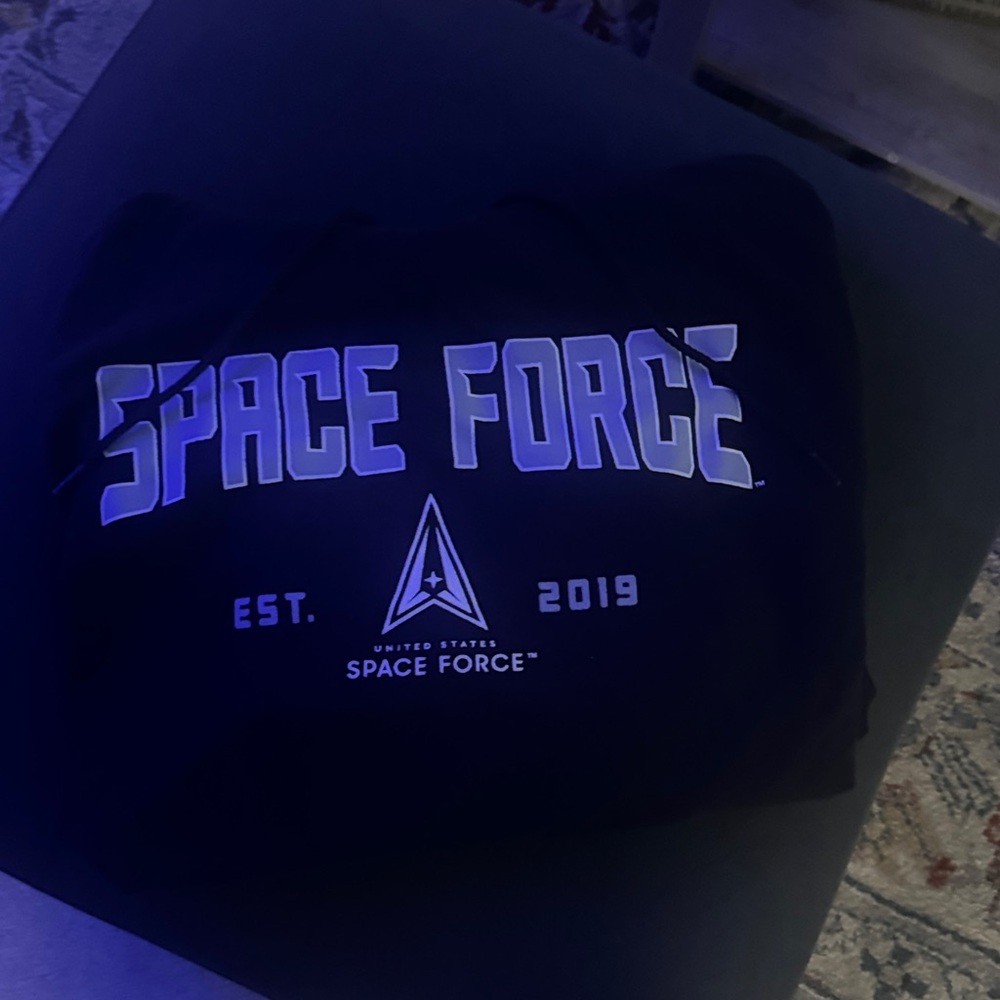 Official Space Force Black Hoodie